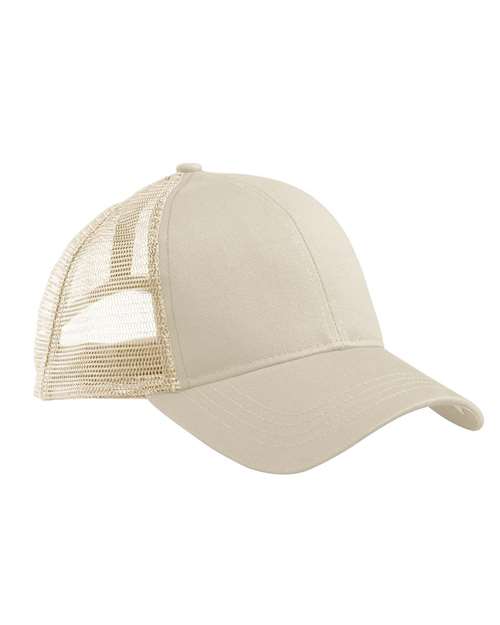 Eco Trucker Cap - Oyster/ Oyster Front