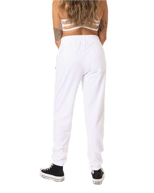 Unisex Motion Joggers - Optic White Back