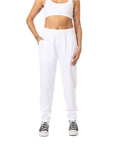 Unisex Motion Joggers - Optic White Front