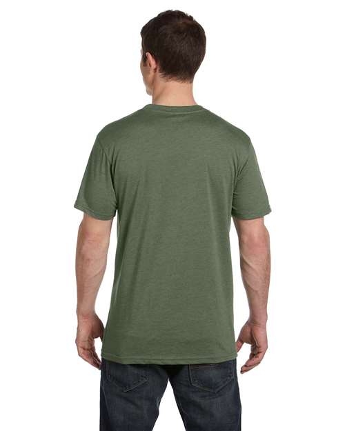 Unisex Eco Blend T-Shirt - Asparagus Back