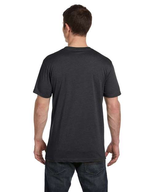 Unisex Eco Blend T-Shirt - Charcoal/ Black Back