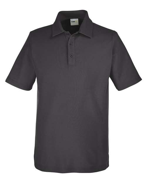 Men's Tall Fusion ChromaSoft™ Pique Polo - Carbon Front