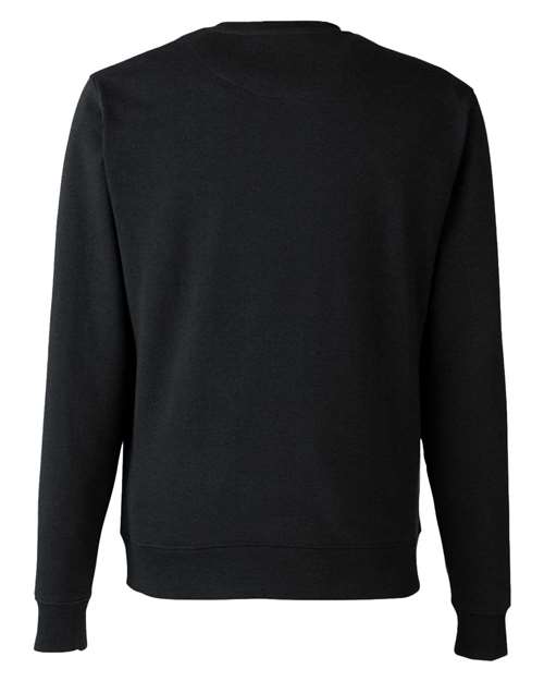 Unisex Reclaimist Fiber Crewneck Sweatshirt - Black Back