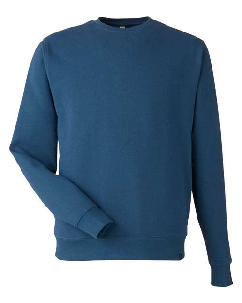 Unisex Reclaimist Fiber Crewneck Sweatshirt - Tidal Blue Front