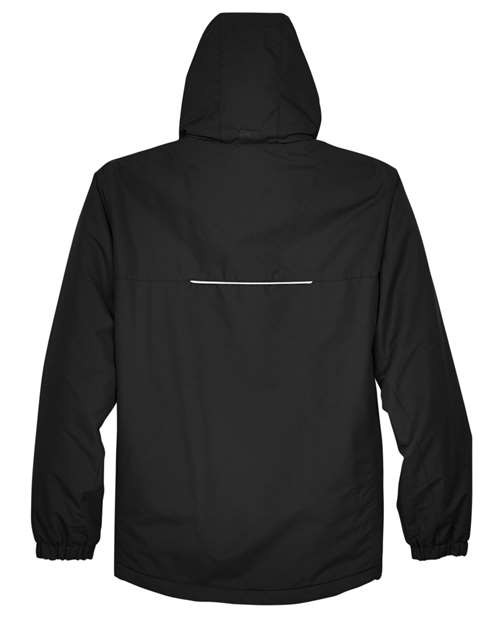 Men's Tall Profile Fleece-Lined All-Season Jacket - Black Back