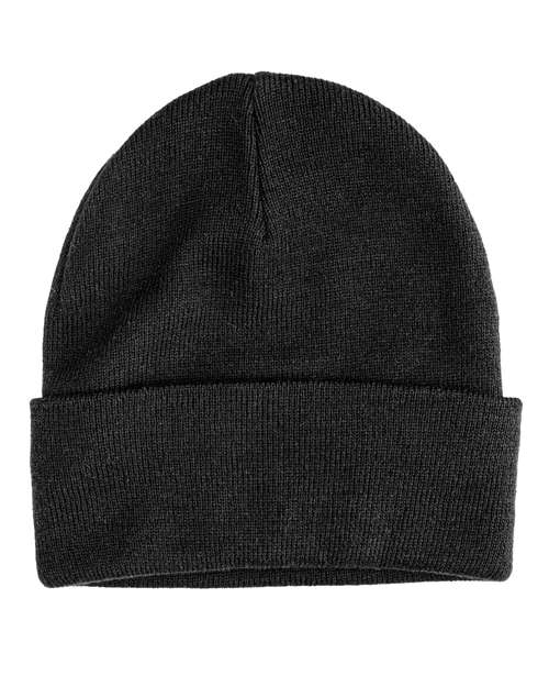Base Camp Beanie - Black Front