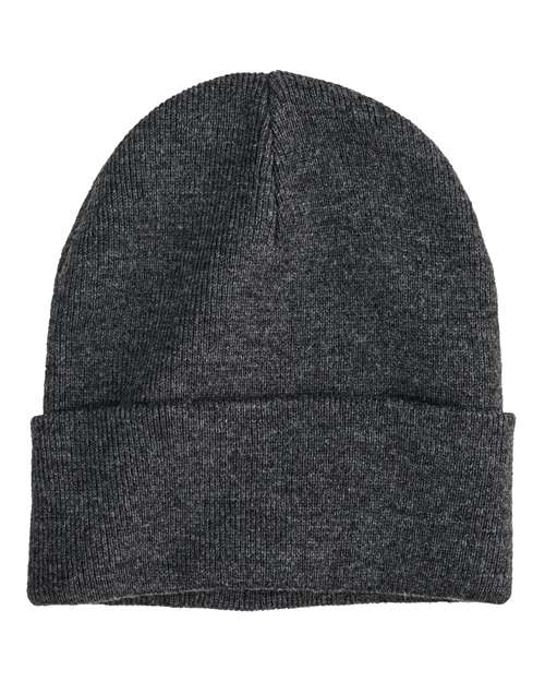 Base Camp Beanie - Heather Grey Front