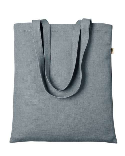 Hemp Simplicity Tote - Charcoal Front
