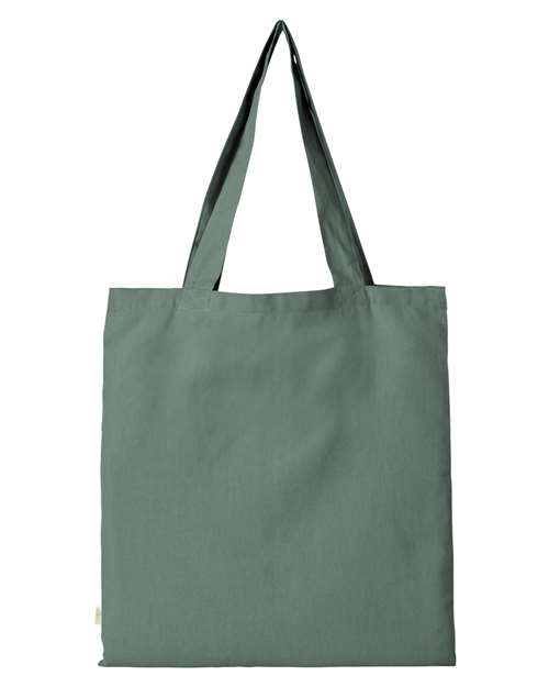 Reclaimist Fiber Elemental Tote - Sage Leaf Back