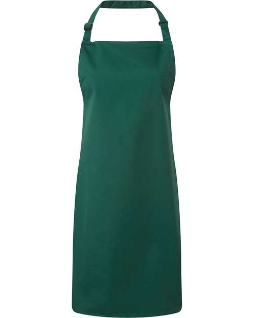 Recycled Bib Apron - Bottle Front