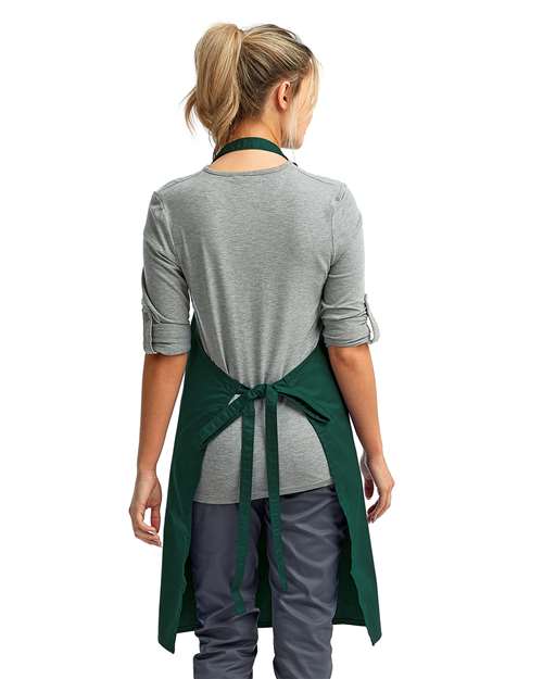 Recycled Bib Apron - Bottle Back