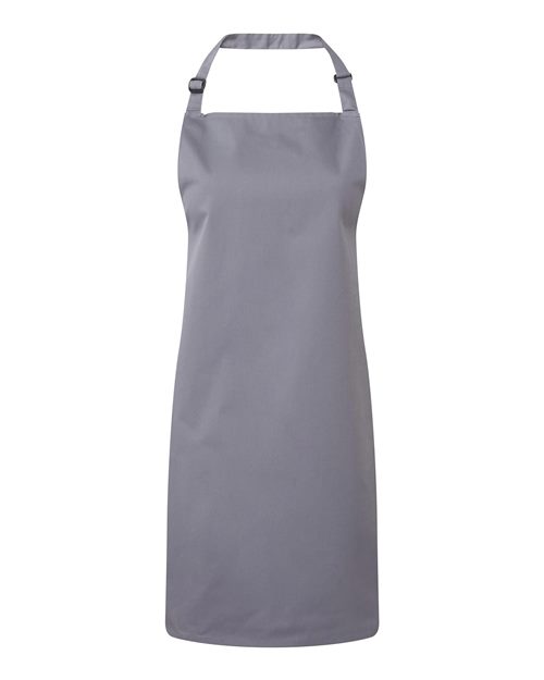 Recycled Bib Apron - Steel Front