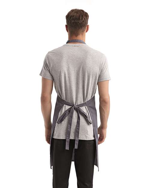 Recycled Bib Apron - Steel Back