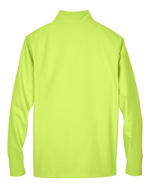Men's Leader Soft Shell Jacket - Safety Yellow Back