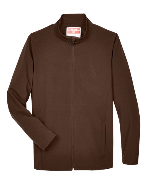 Men's Leader Soft Shell Jacket - Sport Dark Brown Front