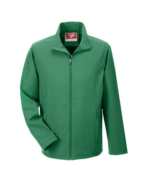 Men's Leader Soft Shell Jacket - Sport Dark Green Front