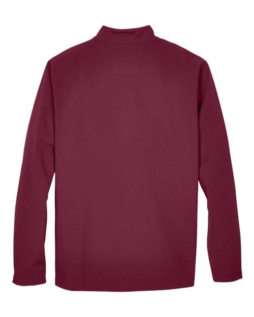 Men's Leader Soft Shell Jacket - Sport Maroon Back
