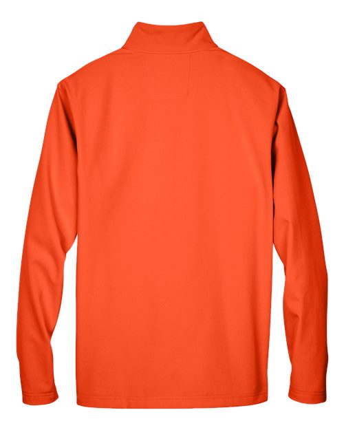Men's Leader Soft Shell Jacket - Sport Orange Back