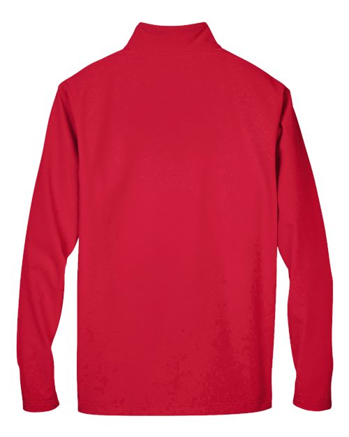 Men's Leader Soft Shell Jacket - Sport Red Back