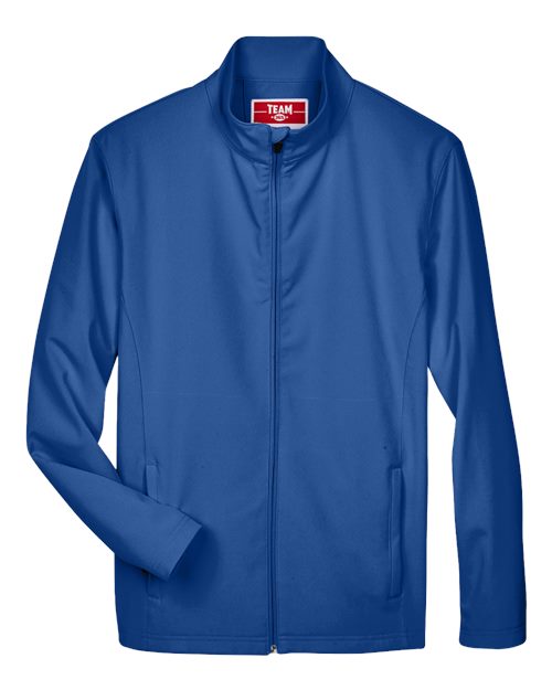 Men's Leader Soft Shell Jacket - Sport Royal Front