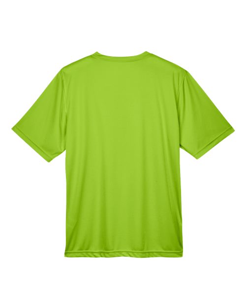 Men's Zone Performance T-Shirt - Acid Green Back