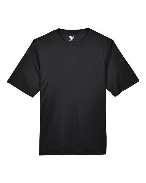 Men's Zone Performance T-Shirt - Black Front