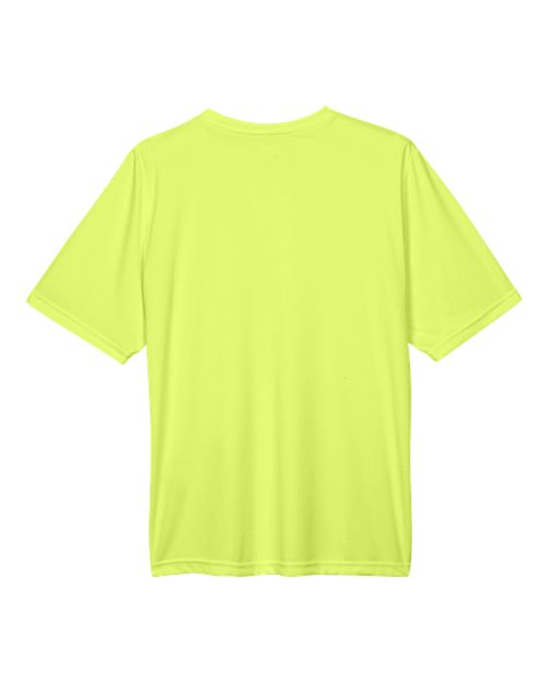 Men's Zone Performance T-Shirt - Safety Yellow Back