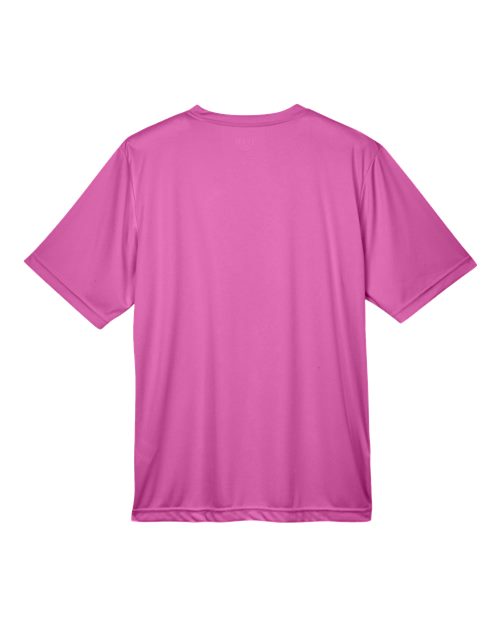 Men's Zone Performance T-Shirt - Sport Charity Pink Back