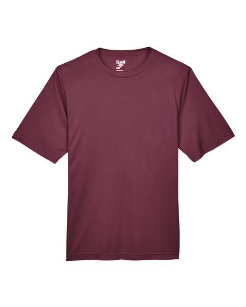 Men's Zone Performance T-Shirt - Sport Dark Maroon Front