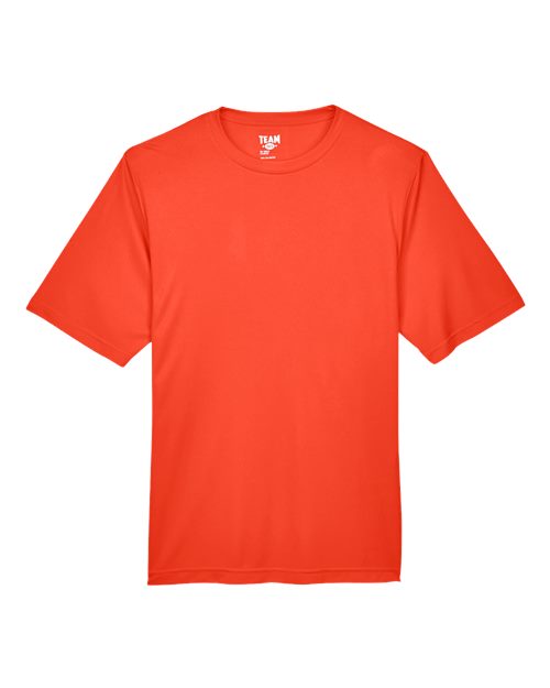 Men's Zone Performance T-Shirt - Sport Orange Front