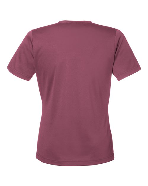 Women's Zone Performance Mesh T-Shirt - Sport Dark Maroon Back