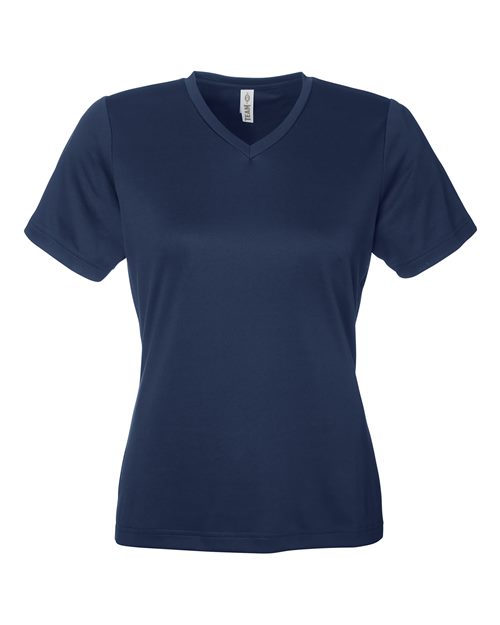 Women's Zone Performance Mesh T-Shirt - Sport Dark Navy Front