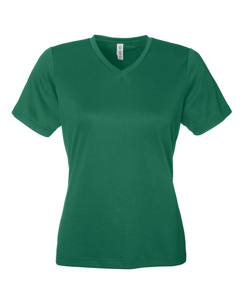 Women's Zone Performance Mesh T-Shirt - Sport Forest Front
