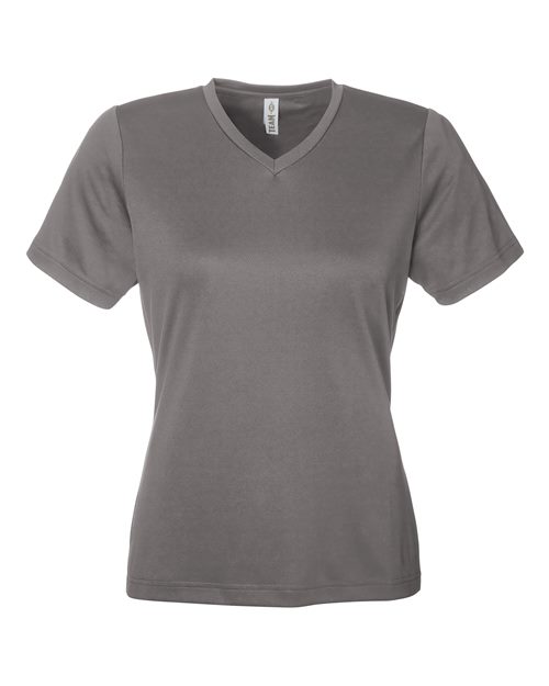 Women's Zone Performance Mesh T-Shirt - Sport Graphite Front