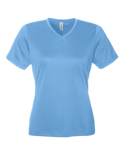 Women's Zone Performance Mesh T-Shirt - Sport Light Blue Front