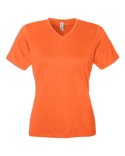 Women's Zone Performance Mesh T-Shirt - Sport Orange Front