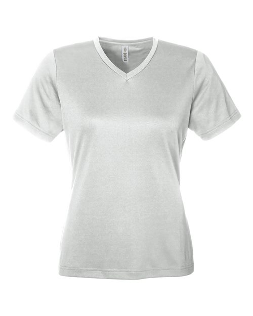 Women's Zone Performance Mesh T-Shirt - Sport Silver Front