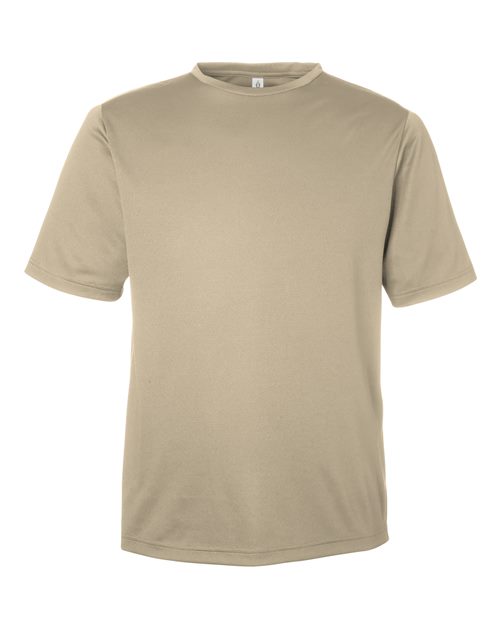 Men's Zone Performance Mesh T-Shirt - Desert Khaki Front