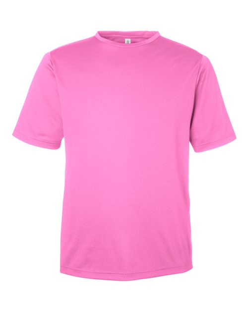 Men's Zone Performance Mesh T-Shirt - Sport Charity Pink Front