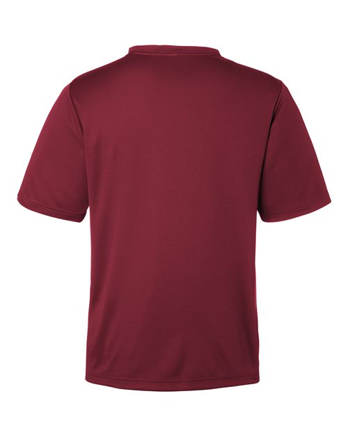 Men's Zone Performance Mesh T-Shirt - Sport Maroon Back
