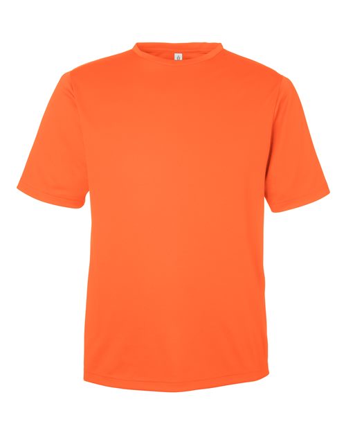 Men's Zone Performance Mesh T-Shirt - Sport Orange Front