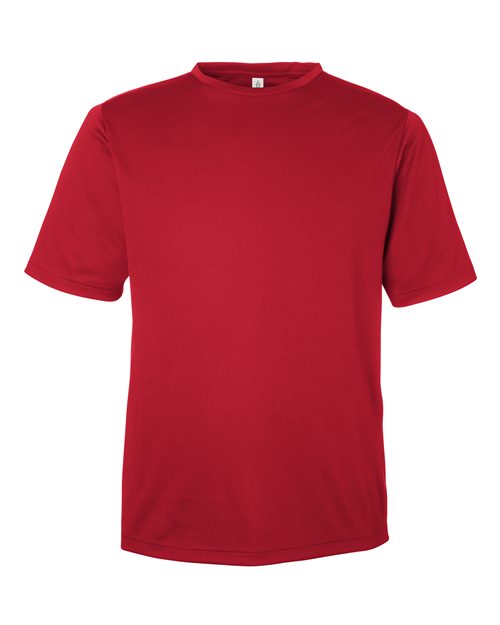 Men's Zone Performance Mesh T-Shirt - Sport Red Front