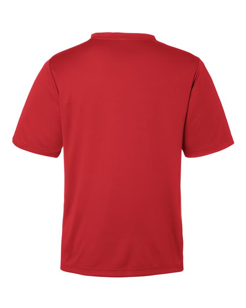 Men's Zone Performance Mesh T-Shirt - Sport Scarlet Red Back