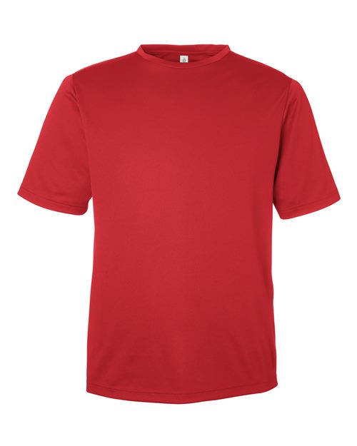Men's Zone Performance Mesh T-Shirt - Sport Scarlet Red Front