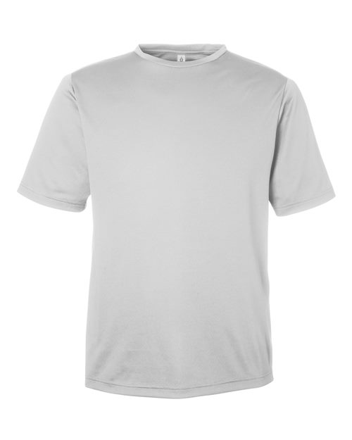 Men's Zone Performance Mesh T-Shirt - Sport Silver Front