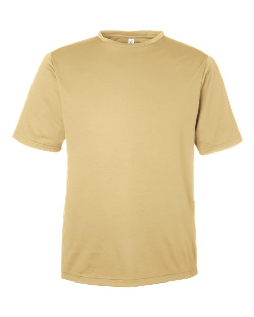 Men's Zone Performance Mesh T-Shirt - Sport Vegas Gold Front