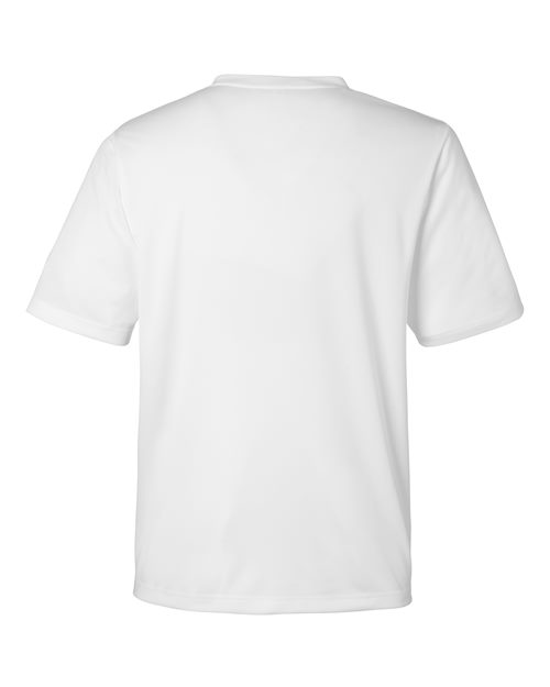 Men's Zone Performance Mesh T-Shirt - White Back