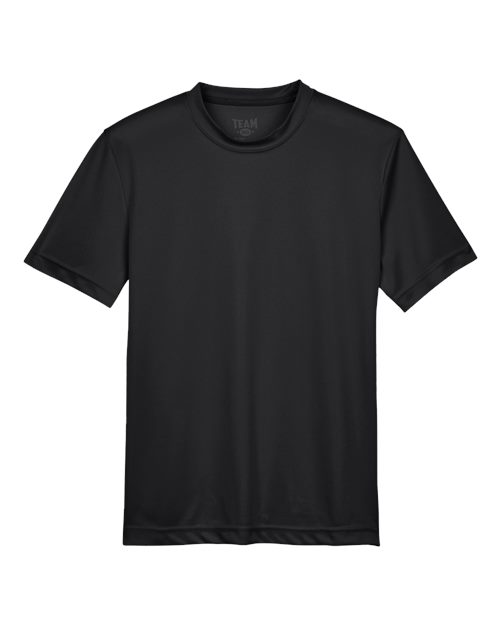 Youth Zone Performance T-Shirt - Black Front