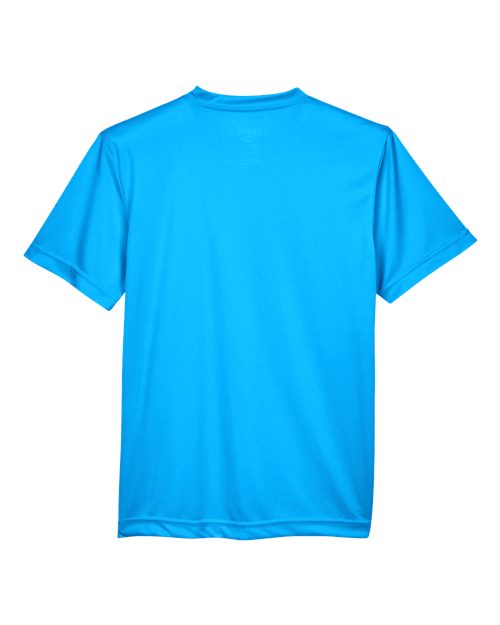Youth Zone Performance T-Shirt - Electric Blue Back