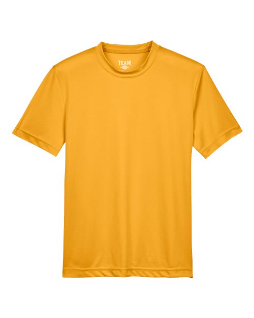 Youth Zone Performance T-Shirt - Sport Athletic Gold Front